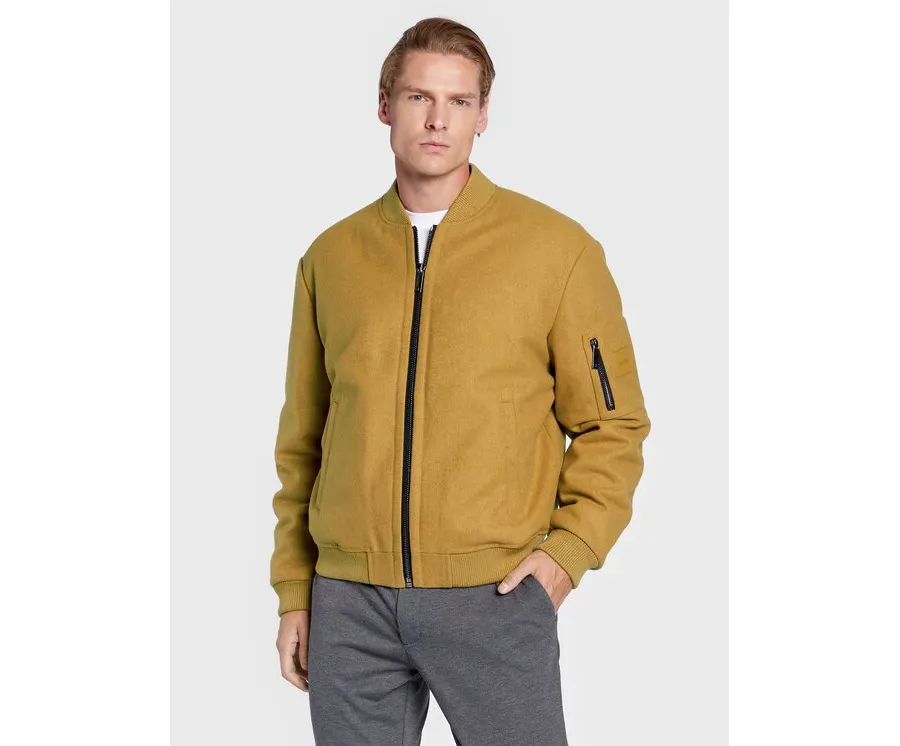 obrazek 1 Calvin Klein Kurtka puchowa Blend Hero K10K110319 Beżowy Loose Fit