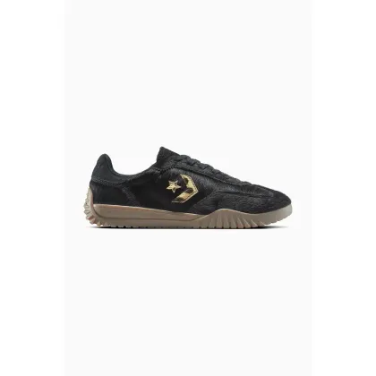 Zdjęcie Converse sneakersy skórzane Run Star Trainer kolor czarny A12761C