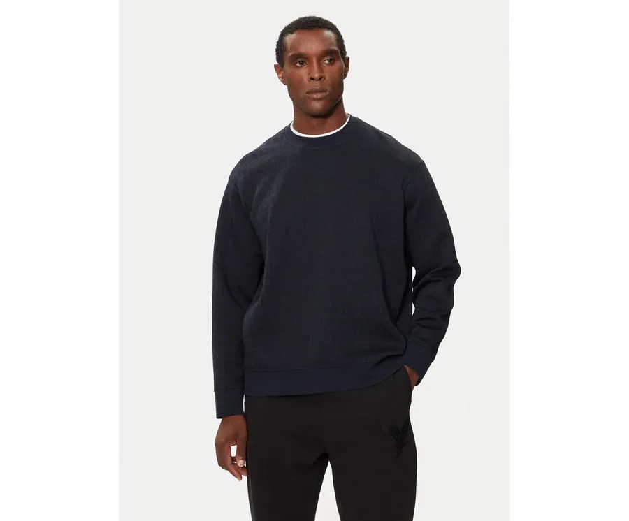 obrazek 1 Armani Exchange Bluza 6DZMJK ZJZGZ 55JW Granatowy Regular Fit