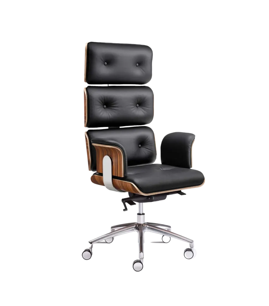 obrazek 1 Elegancki skórzany fotel z Włoch – wersja painted