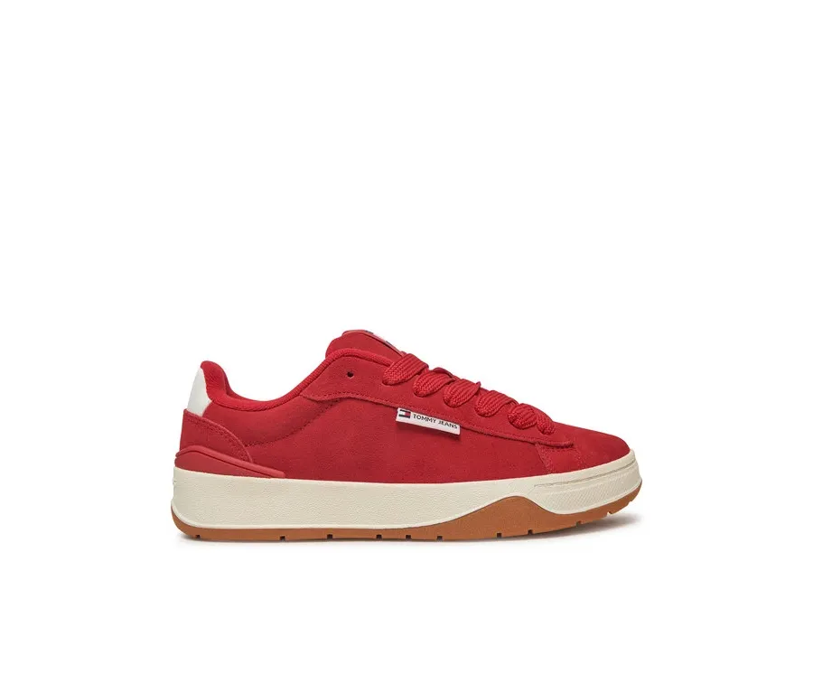 obrazek 1 Tommy Jeans Sneakersy Skate EN0EN02677 Czerwony