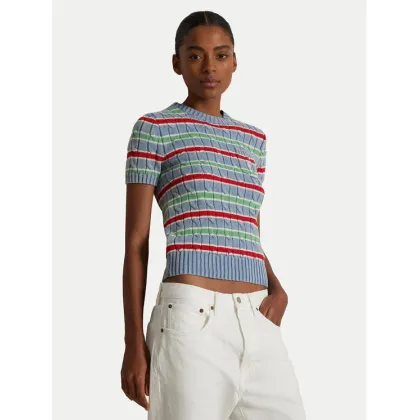 Zdjęcie Polo Ralph Lauren Sweter 211965755001 Niebieski Slim Fit