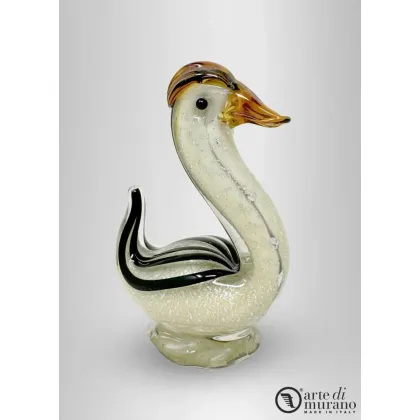 Zdjęcie Mała kaczka w oryginalnym kolorze Murano szkło