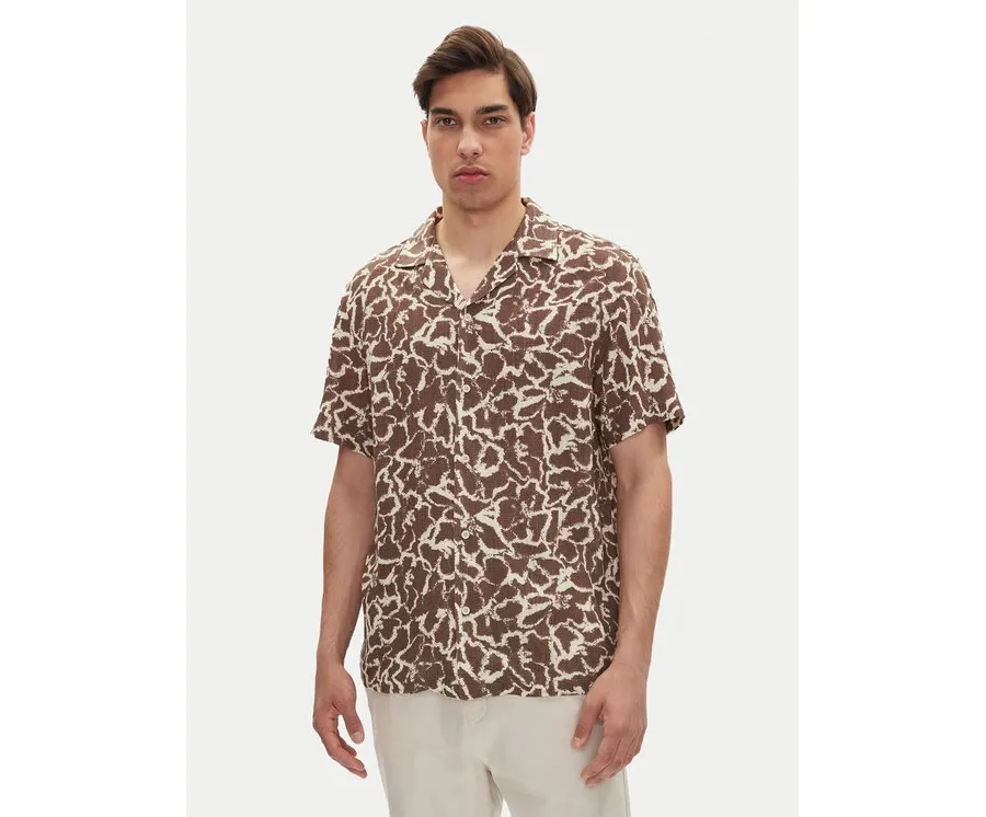 obrazek 1 Mustang Koszula Layton 1016253 Brązowy Relaxed Fit