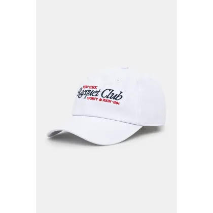 Zdjęcie Sporty & Rich czapka z daszkiem 94 Racquet Club kolor biały z aplikacją AC039S406RW