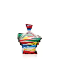 Zdjęcie Pudełko na cukierki z ręcznie malowanego szkła