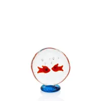Picture Aquarium figurine made of Murano glass