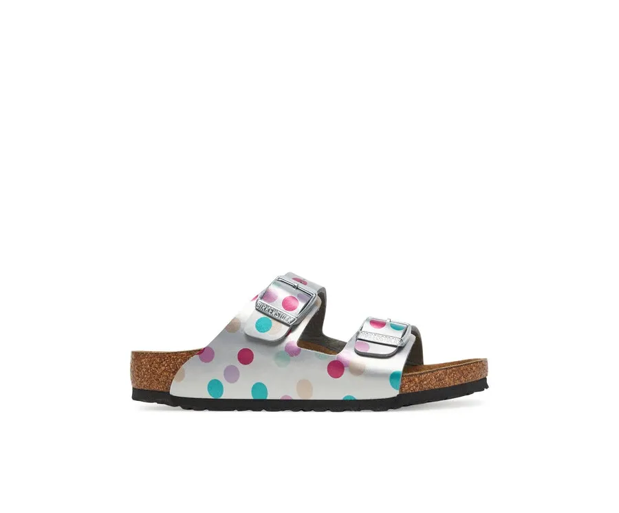 obrazek 1 Birkenstock Klapki Arizona Kids 1029842 S Srebrny