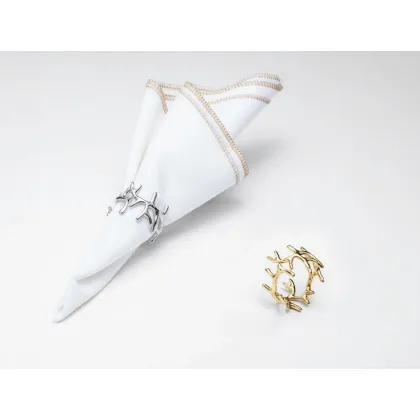Picture A wonderful set of 4 napkin rings