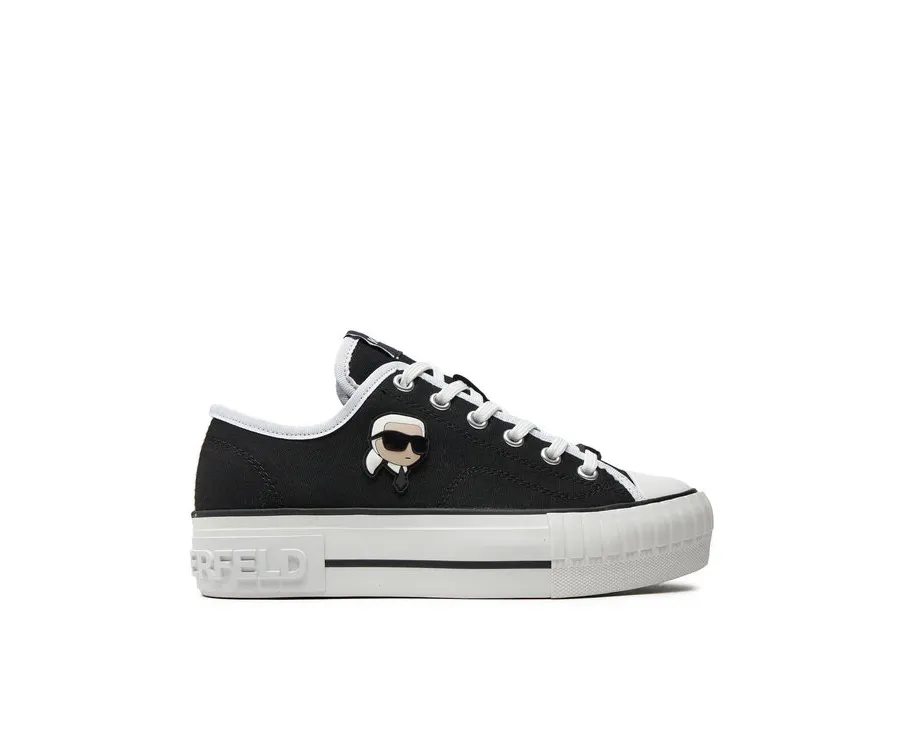 obrazek 1 KARL LAGERFELD Trampki KL60424 Czarny