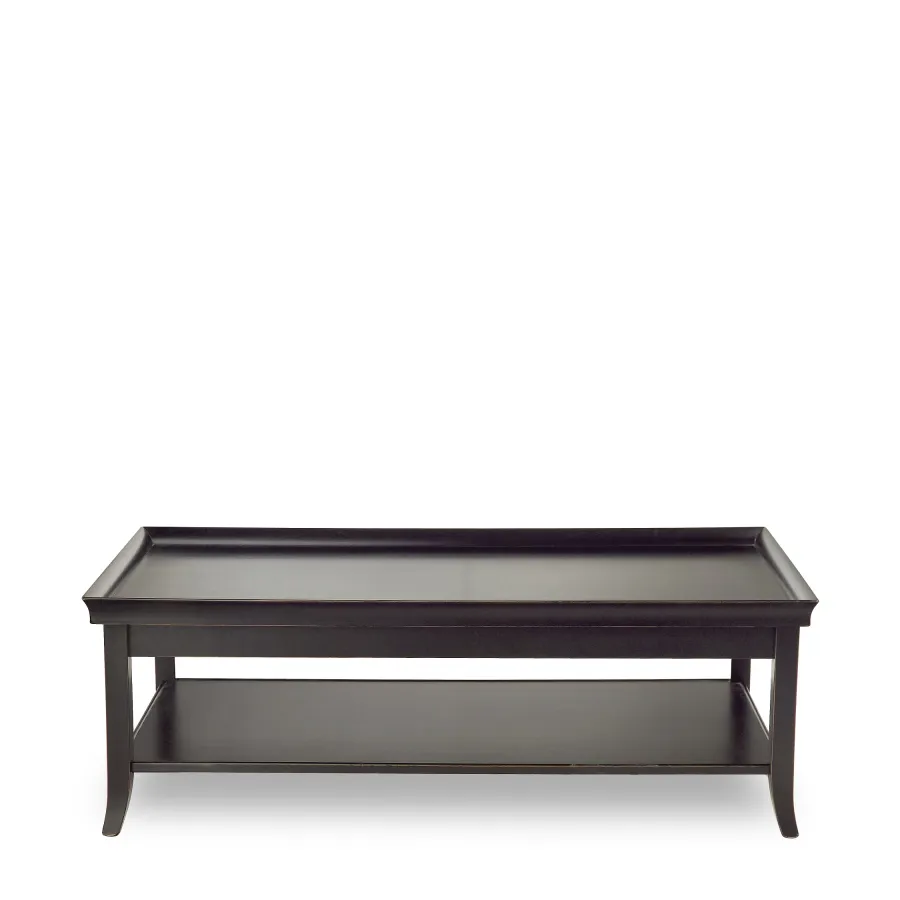 obrazek 1 Klasyczny  stolik kawowy z litego drewna H.45xL.130xP.70 cm