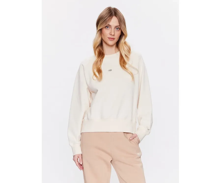 obrazek 1 New Balance Bluza WT31500 Écru Oversize