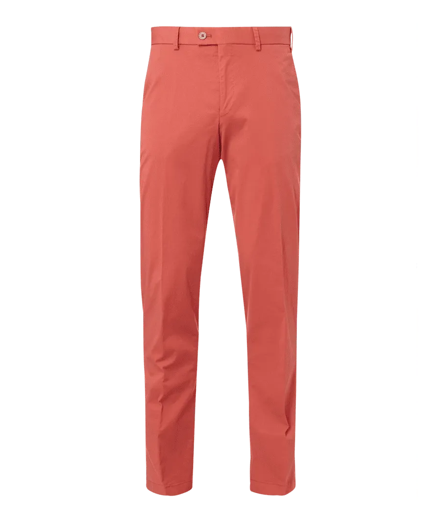 obrazek 1 Chinosy o kroju contemporary fit ze streczem