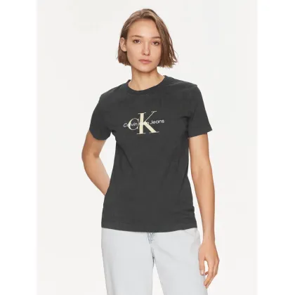 Zdjęcie Calvin Klein Jeans T-Shirt Archival Monologo J20J223272 Czarny Regular Fit