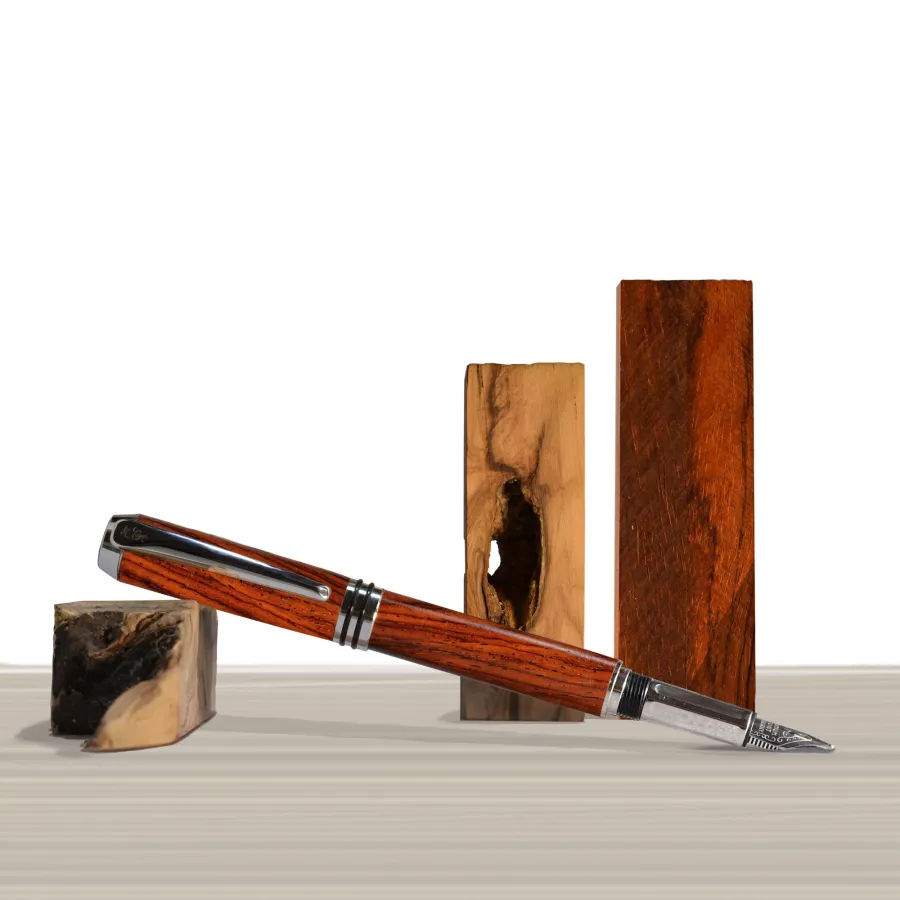 obrazek 3 Stylowe pióro z drewna Cocobolo - Antea Stilo Cocobolo - M'Art