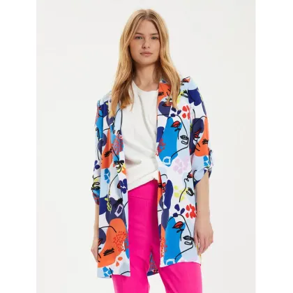 Zdjęcie Joseph Ribkoff Marynarka 241146 Kolorowy Relaxed Fit