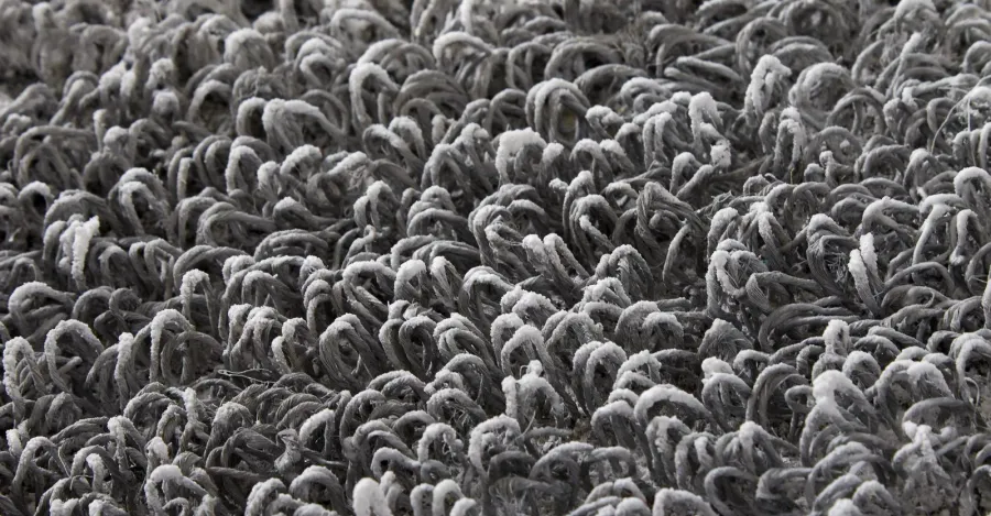 obrazek 3 Dywan z prawdziwego metalu (istnieje jeden na świecie) - METAL RUG: ALUMINIUM