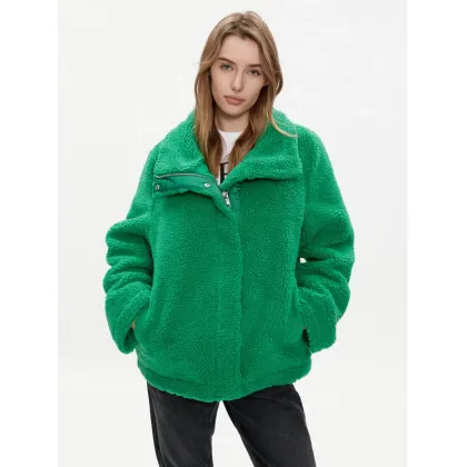 Zdjęcie Replay Kożuch W7817.000.84790 Zielony Relaxed Fit REPLAY
