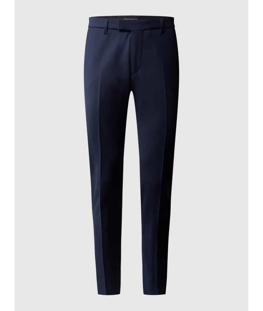 obrazek 1 Spodnie do garnituru o kroju slim fit z dodatkiem streczu model ‘Piet’ — ‘Drynamic’