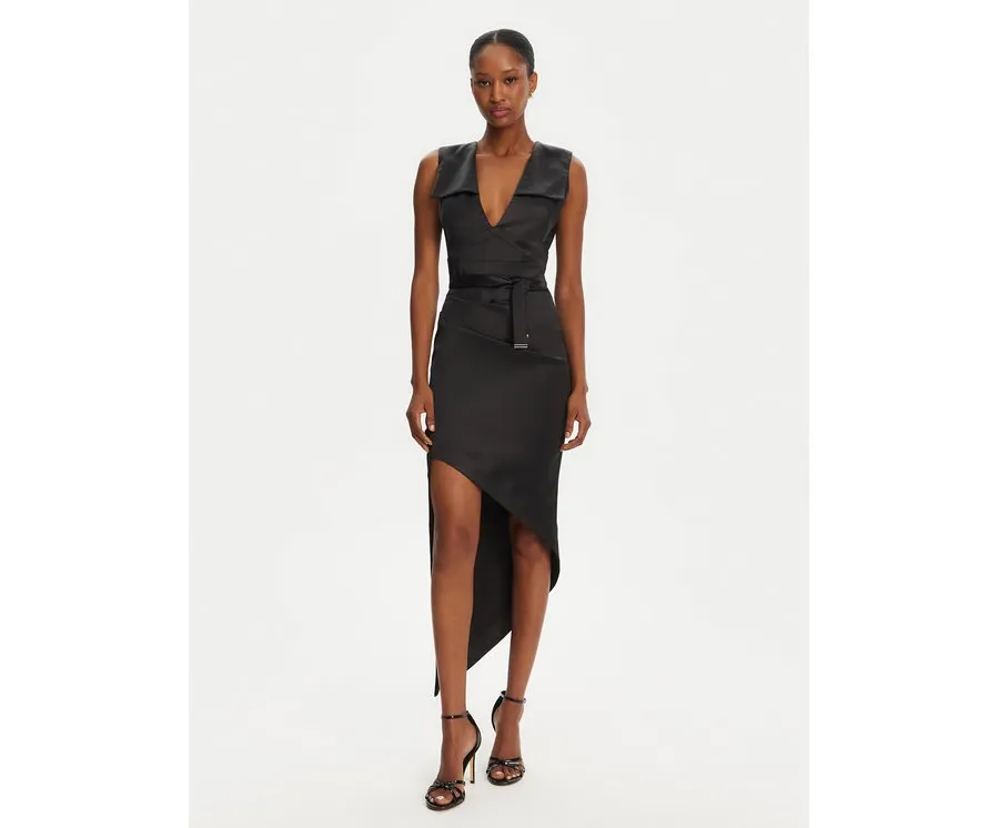 obrazek 1 Babylon Sukienka koktajlowa E00741 Czarny Slim Fit