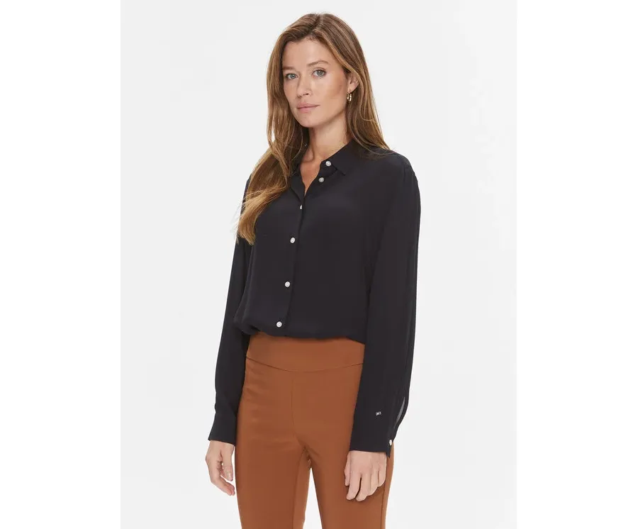 obrazek 1 Tommy Hilfiger Koszula WW0WW40359 Granatowy Relaxed Fit