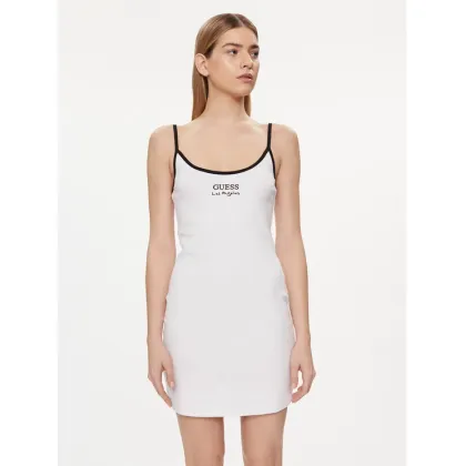 Zdjęcie Guess Sukienka codzienna E4GK00 KBP41 Biały Slim Fit