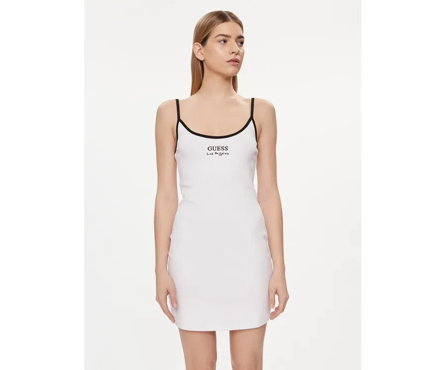 obrazek 1 Guess Sukienka codzienna E4GK00 KBP41 Biały Slim Fit