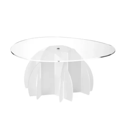 Zdjęcie Okrągły stolik kawowy o wyjątkowym designie