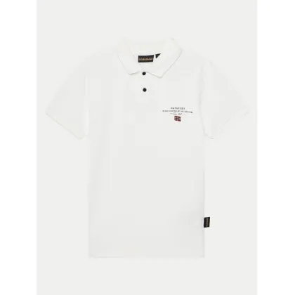 Zdjęcie Napapijri Polo Elbas 5 NP0A4G4N0021 S Biały Regular Fit