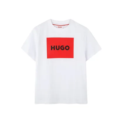 Zdjęcie HUGO T-Shirt G00334 D Biały Regular Fit