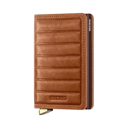 Zdjęcie Secrid portfel skórzany kolor brązowy SEl-Cognac