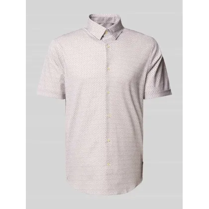Zdjęcie Koszula casualowa o kroju slim fit z kołnierzykiem typu kent