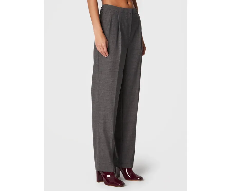 obrazek 1 Herskind Spodnie materiałowe Brandy 4573879 Szary Relaxed Fit