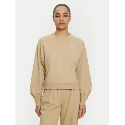 Zdjęcie Puma Bluza Her 676004 Beżowy Regular Fit