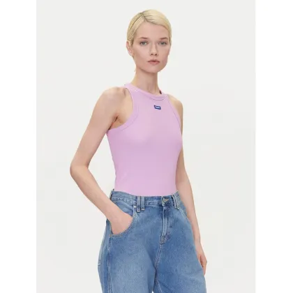 Zdjęcie HUGO Top 50508857 Różowy Slim Fit