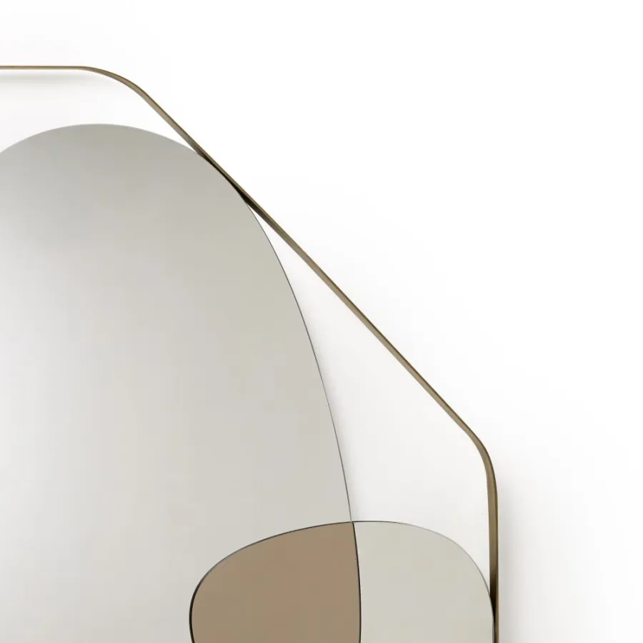 obrazek 2 Lustro w ozdobnej ramie H.120xL.90xP.5 cm