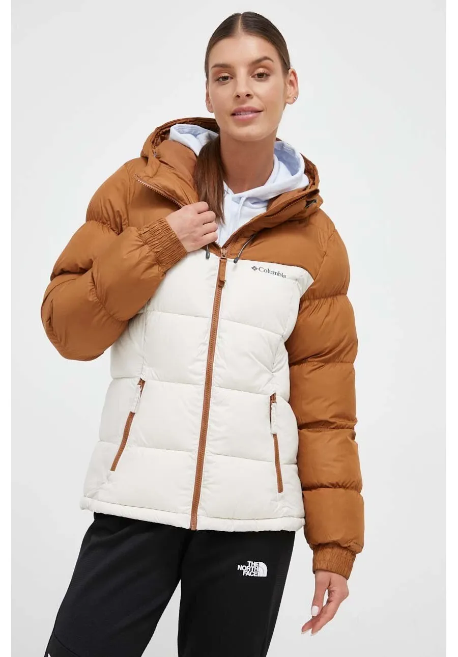 obrazek 1 Columbia kurtka damska kolor brązowy zimowa
