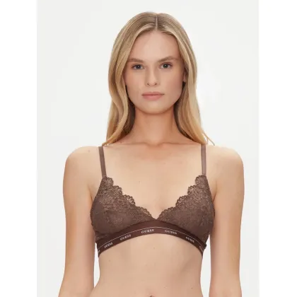 Zdjęcie Guess Biustonosz z fiszbiną O4YC00 PZ01C Brązowy