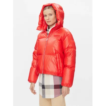 Zdjęcie Tommy Hilfiger Kurtka puchowa New York Gloss WW0WW40836 Czerwony Relaxed Fit