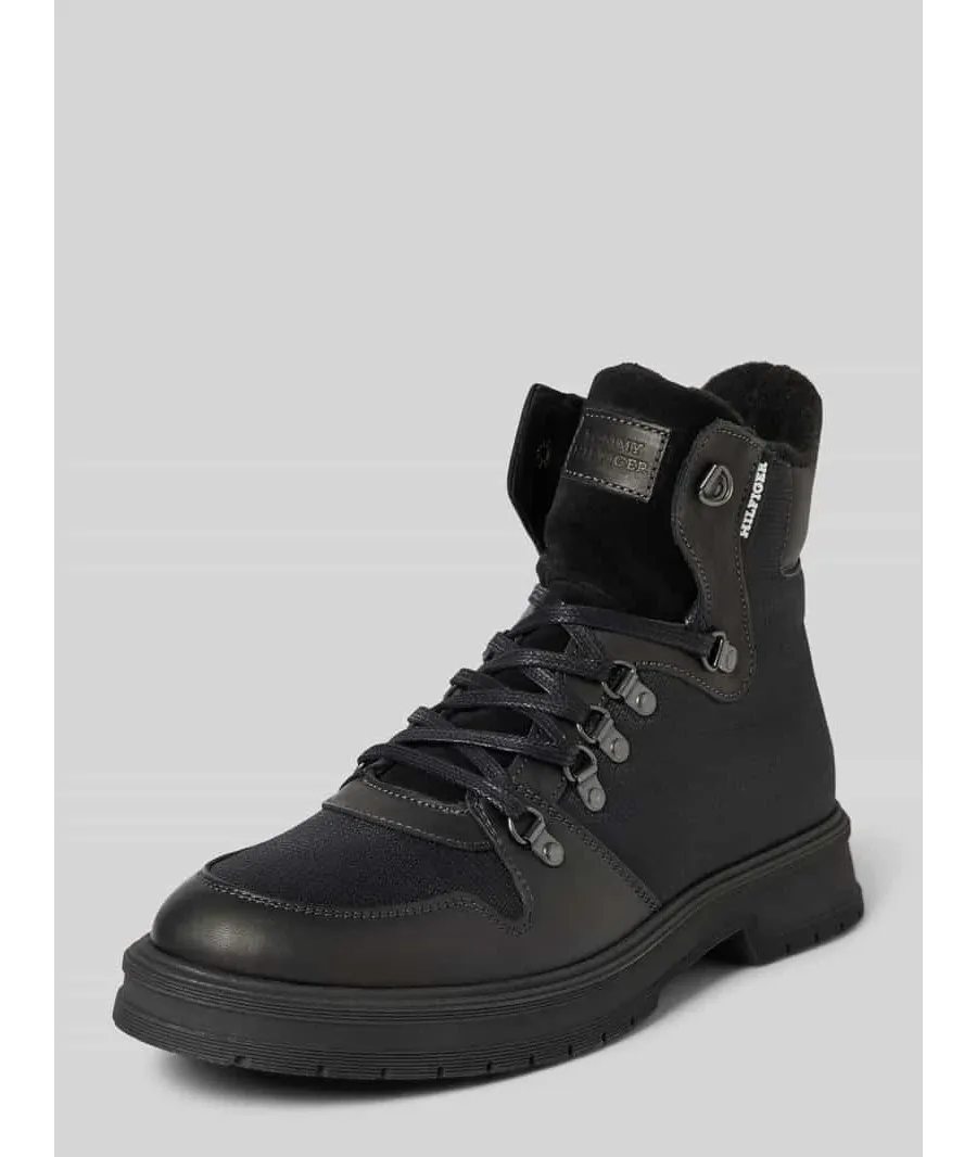 obrazek 1 Tommy Hilfiger Trzewiki Hilfiger Warm Cordura Mix Boot FM0FM05180 Czarny