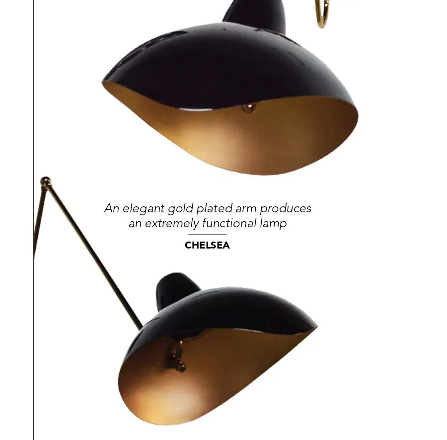 obrazek 4 Nowoczesna lampa ścienna Chelsea marki CreativeMary