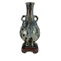 Zdjęcie Szykowny chiński wazon porcelanowy z początku XX wieku