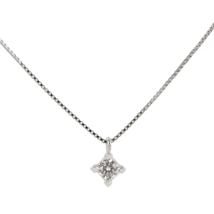 Zdjęcie Stylowy włoski wisiorek z diamentem