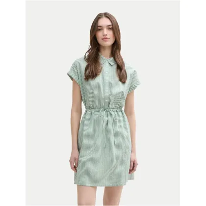 Zdjęcie Tom Tailor Denim Sukienka koszulowa 1045766 Zielony Regular Fit