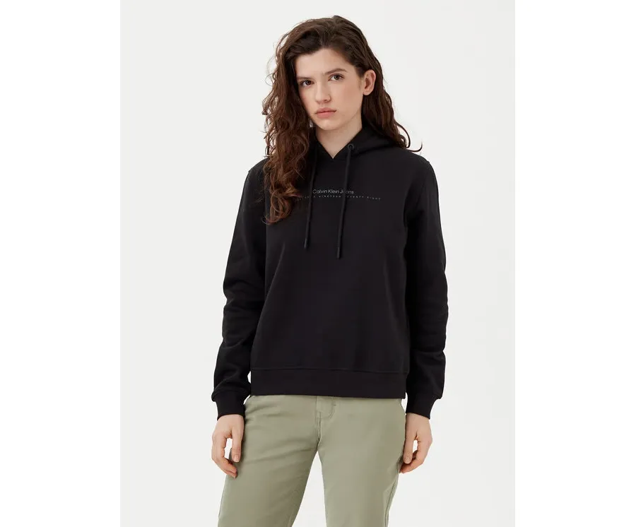 obrazek 1 Calvin Klein Jeans Bluza Institutional Graphic J20J225494 Czarny Regular Fit