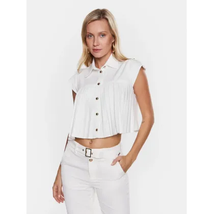 Zdjęcie Liu Jo Koszula WA3205 T3324 Écru Relaxed Fit