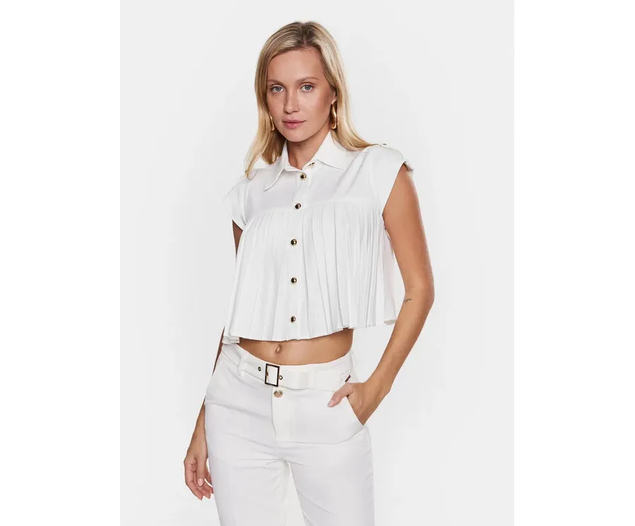 obrazek 1 Liu Jo Koszula WA3205 T3324 Écru Relaxed Fit