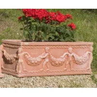 Zdjęcie Ozdobna donica na kwiaty wykonana w stylu antycznym - Fornace Masini