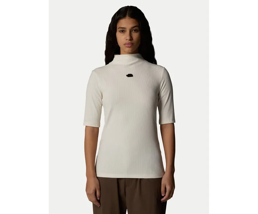 obrazek 1 The North Face Bluzka NF0A89C3 Beżowy Slim Fit