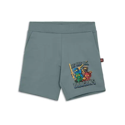 Zdjęcie LEGO Szorty sportowe 12011466 Zielony Regular Fit